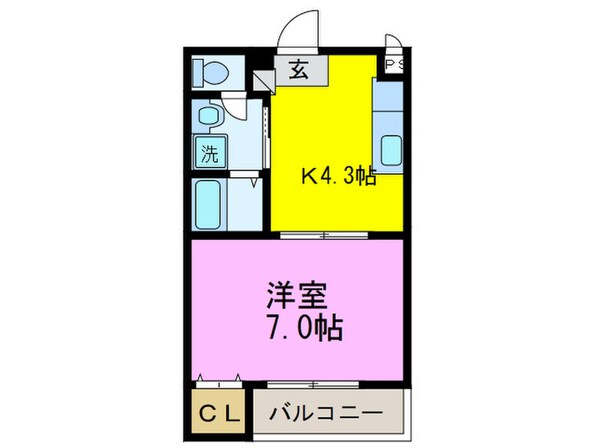 ピコットⅤの物件間取画像